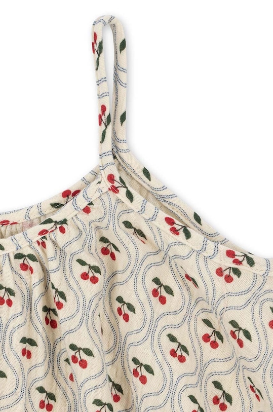 Lány Konges Sløjd gyerek pamutruha KS100206 kék