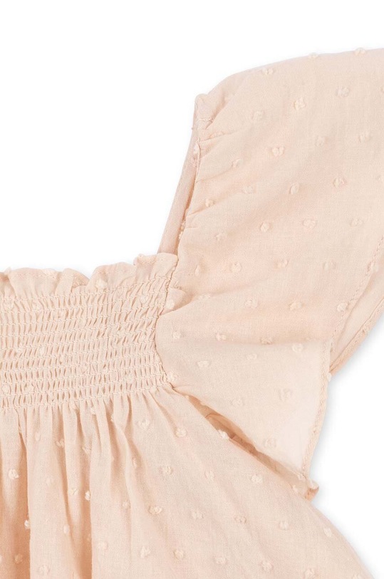 Konges Sløjd sukienka bawełniana dziecięca różowy KS100447