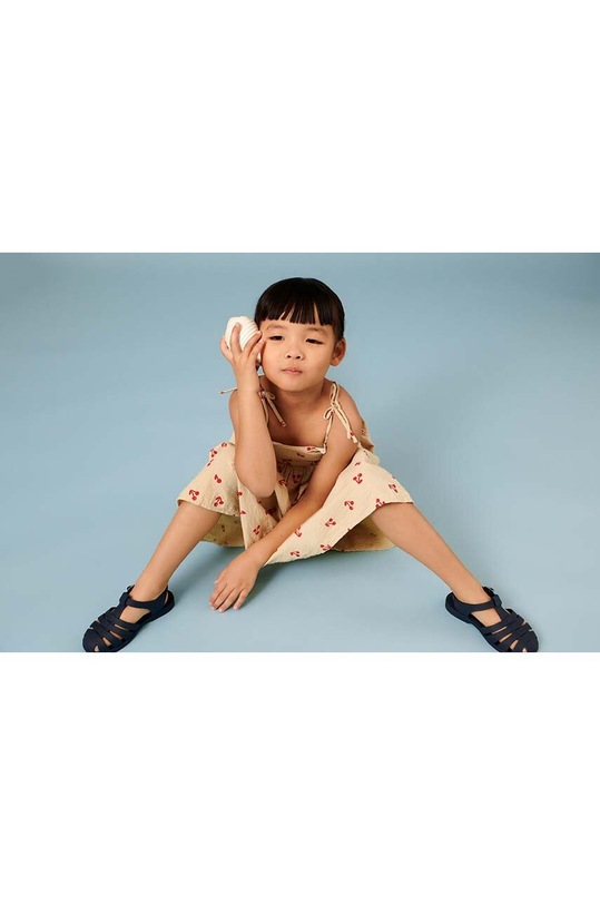 Liewood rochie din bumbac pentru copii Eli Printed Dress LW18699 rosu