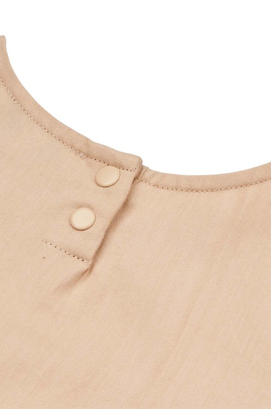 Κοριτσίστικα Βρεφικό βαμβακερό φόρεμα Liewood Livia Baby Dress LW18855 μπεζ