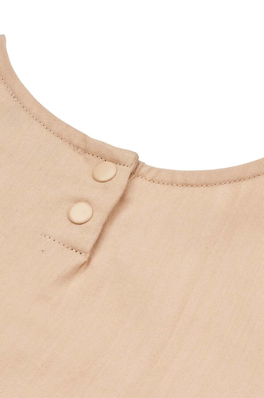 Κοριτσίστικα Βρεφικό βαμβακερό φόρεμα Liewood Livia Baby Dress LW18855 μπεζ