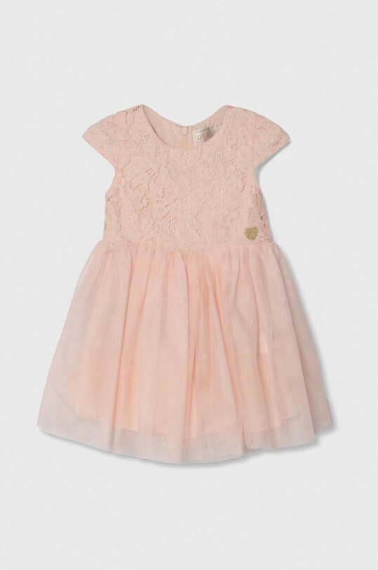 Guess sukienka niemowlęca A4RK01.WFYM0.PPYH pomarańczowy SS24