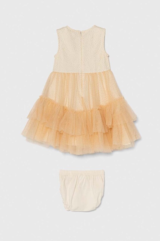 Guess sukienka dziecięca A4RK03.KC3F0.PPYH beżowy SS24