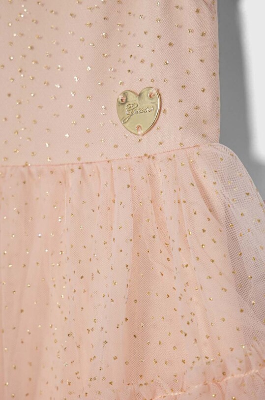 Дівчинка Дитяча сукня Guess A4RK03.KC3F0.PPYH помаранчевий