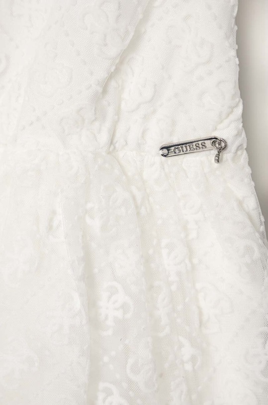 DÍVKA Dívčí šaty Guess J4RK12.KC4S0.PPYH bílá