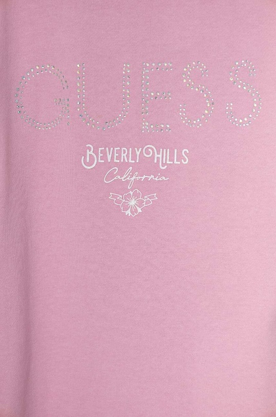 Девочка Хлопковое детское платье Guess J4RK14.KA6R4.PPYH розовый