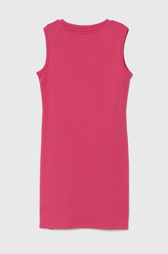 Dětské bavlněné šaty Guess J4RK38.KA6W4.PPYH růžová SS24