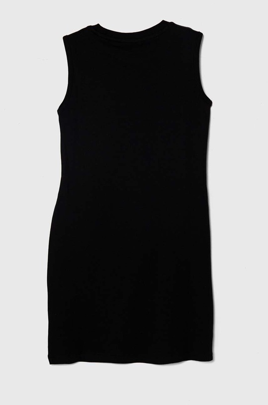 Παιδικό βαμβακερό φόρεμα Guess J4RK38.KA6W4.PPYH μαύρο SS24