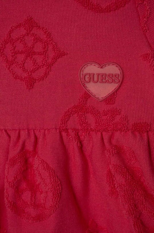Κοριτσίστικα Φόρεμα μωρού Guess S4RG01.KBU64.PPYH ροζ
