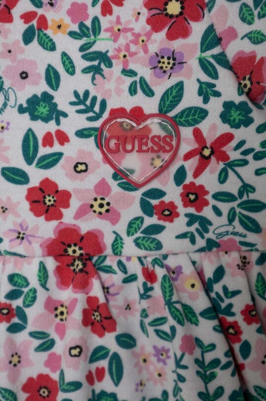 Девочка Детское хлопковое платье Guess S4RG07.KA6W4.PPYH мультиколор