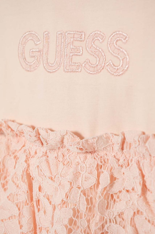 Дівчинка Дитяча сукня Guess S4RG14.K6YW1.PPYH помаранчевий