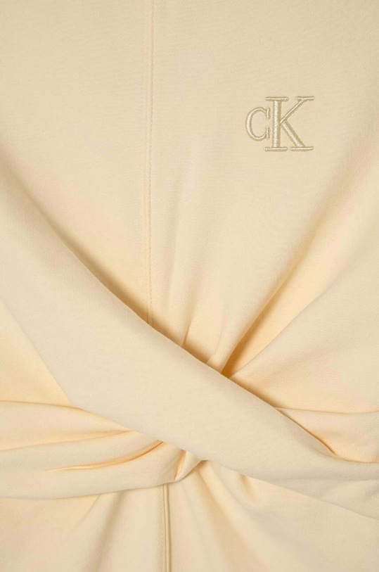 Dievča Šaty Calvin Klein Jeans IG0IG02322.128.176.PPYH béžová