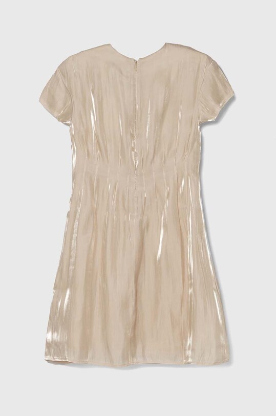 Calvin Klein Jeans sukienka dziecięca IG0IG02357.PPYH beżowy SS24