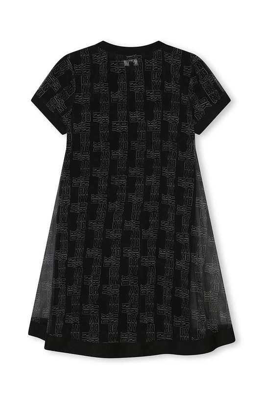 Dkny sukienka dziecięca D60056.102 czarny SS24