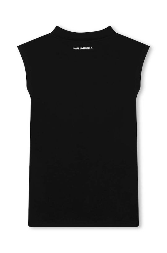 Dievčenské šaty Karl Lagerfeld Z30076.114.150 čierna SS24