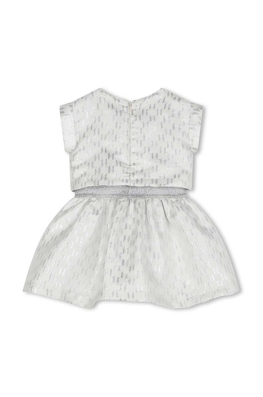 Šaty pre bábätká Karl Lagerfeld Z30121.67.81 biela SS24