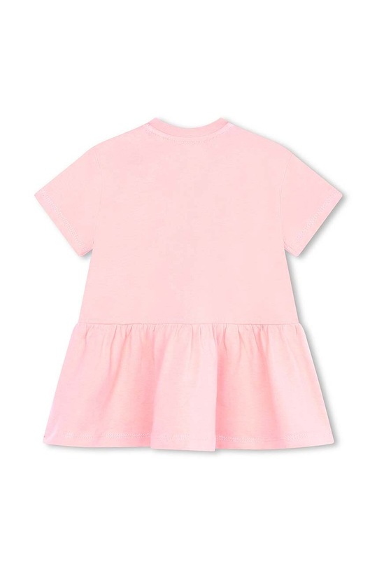 Dětské bavlněné šaty Kenzo Kids K60115. růžová SS24