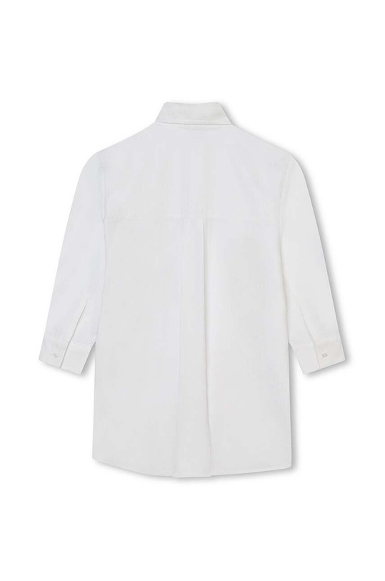 Dievča Dievčenské bavlnené šaty Marc Jacobs W60175.102.108 biela
