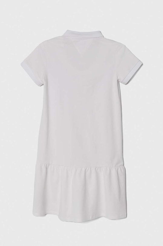 Tommy Hilfiger sukienka dziecięca KG0KG07777.128.176.PPYH biały SS24