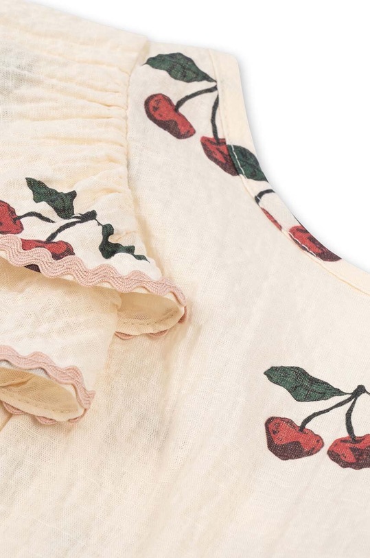 Konges Sløjd sukienka dziecięca beżowy KS100855