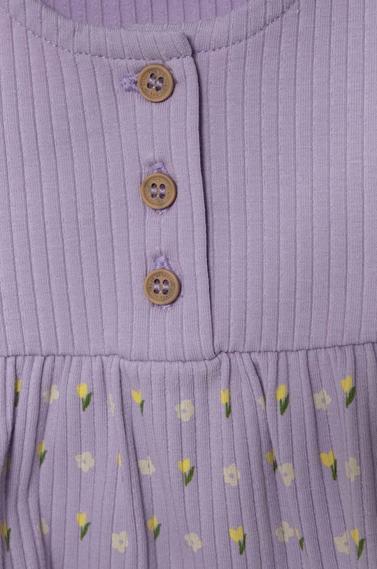 Dziewczynka United Colors of Benetton sukienka niemowlęca 37G4AV00B.W.Seasonal fioletowy