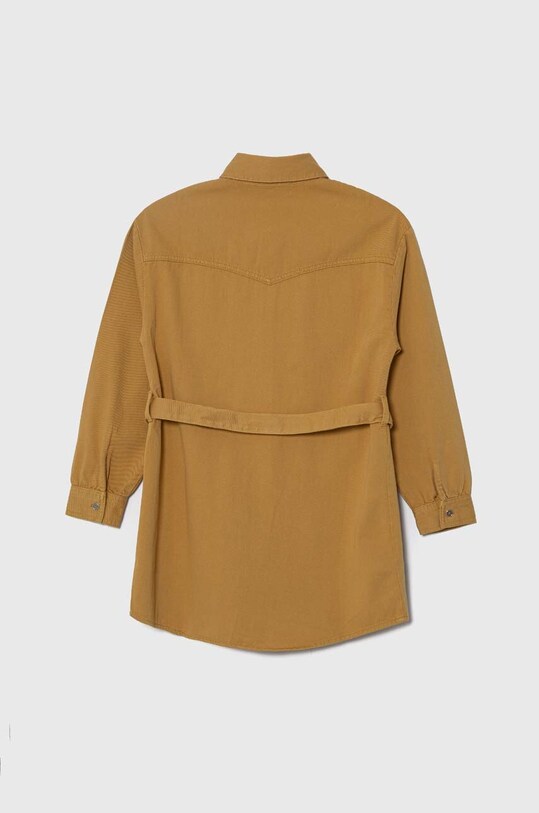 Детское джинсовое платье United Colors of Benetton 42C2CV026.G.Seasonal жёлтый SS24