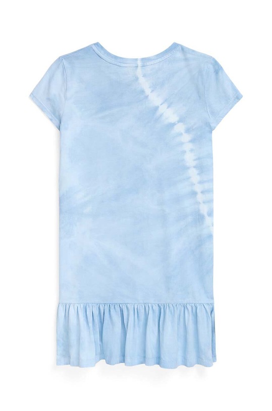 Polo Ralph Lauren sukienka bawełniana dziecięca 313939160001 niebieski SS24