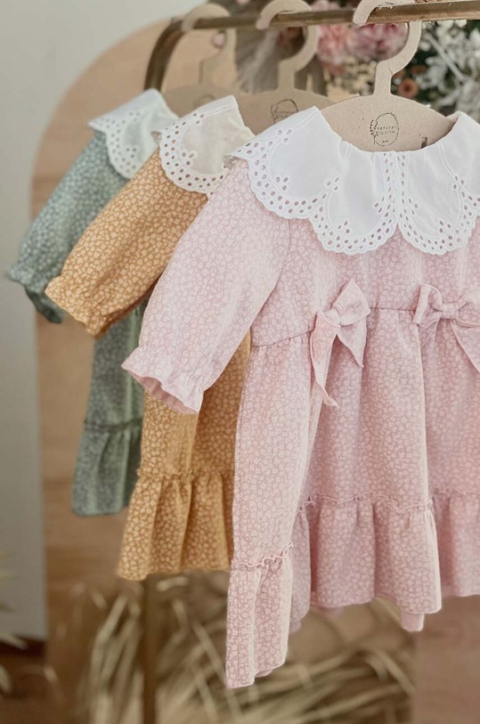 Jamiks sukienka bawełniana dziecięca GRETHE.I.or.Su.JWG118.G