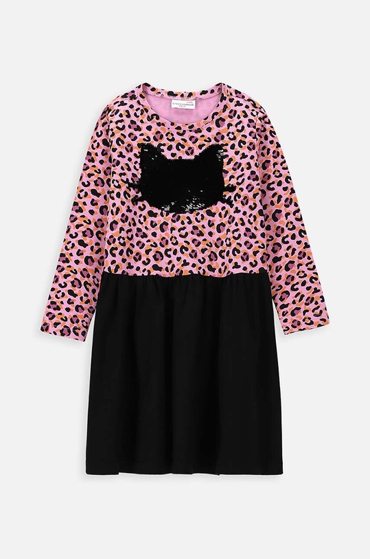 Παιδικό φόρεμα Coccodrillo μακρύ ροζ WC4129103CEK