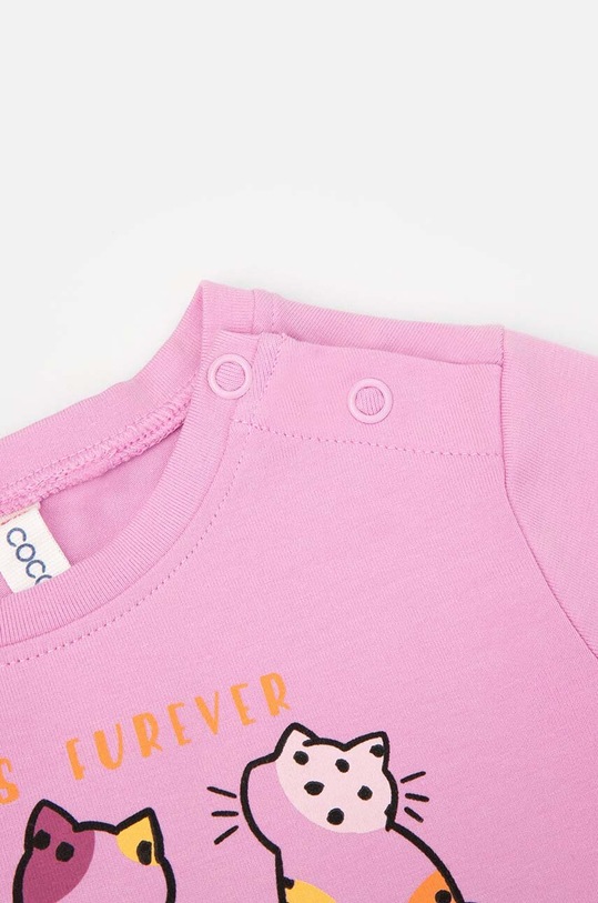 Φόρεμα μωρού Coccodrillo ροζ WC4129102CEN