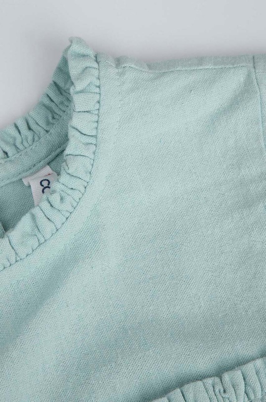 Παιδικό φόρεμα Coccodrillo πράσινο WC4128101GEK