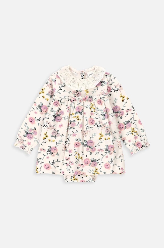 Kojenecké šaty Coccodrillo WC4129102GEN béžová SS24