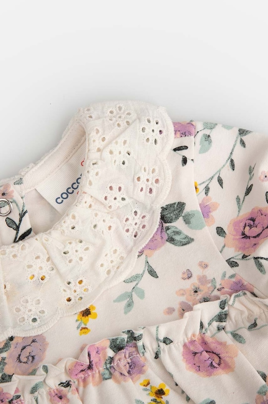 Kojenecké šaty Coccodrillo béžová WC4129102GEN