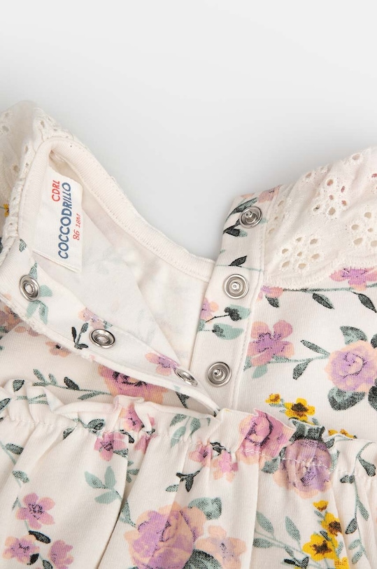Kojenecké šaty Coccodrillo WC4129102GEN béžová
