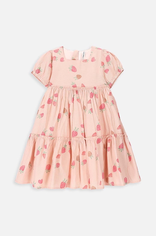 Παιδικό φόρεμα Coccodrillo WC4128202SCK πορτοκαλί SS24