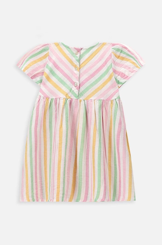 Coccodrillo rochie din amestec de in pentru bebeluși WC4128201OWN multicolor SS24