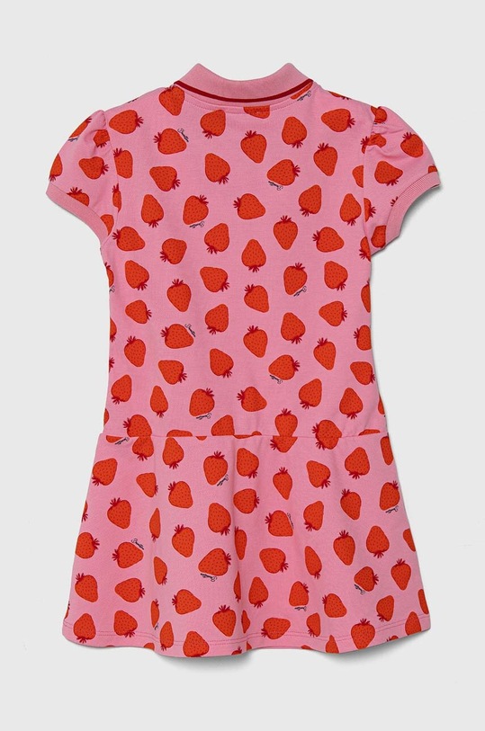 Παιδικό φόρεμα United Colors of Benetton 3LRYGV00V.P.Seasonal ροζ SS24