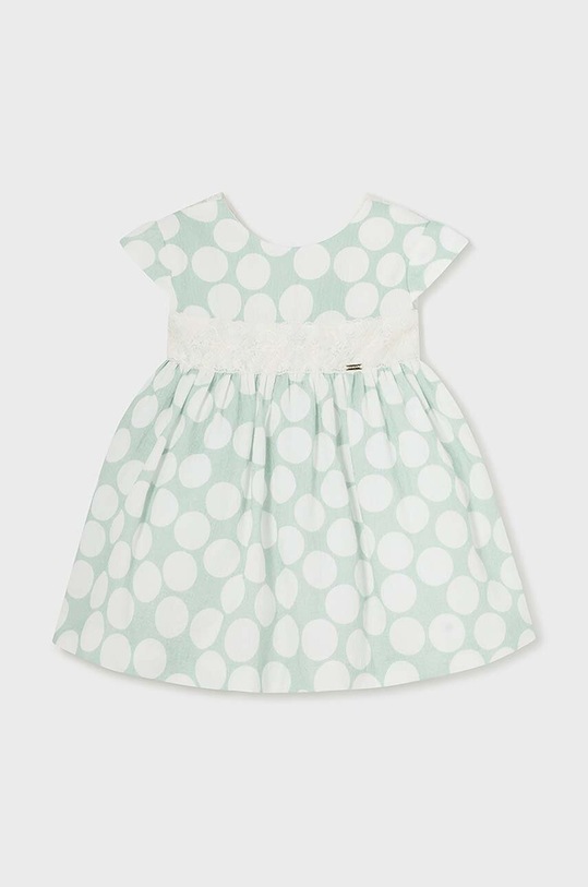 Mayoral sukienka niemowlęca rozkloszowany turkusowy 1905.4A.Baby.PPYH