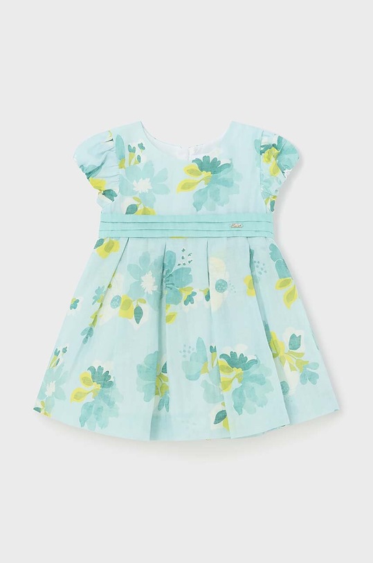 Mayoral rochie de in pentru bebeluși 1909.4C.Baby.PPYH turcoaz SS24