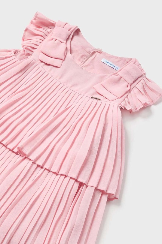 Fete Mayoral rochie din bumbac pentru bebeluși 1911.4C.Baby.PPYH roz