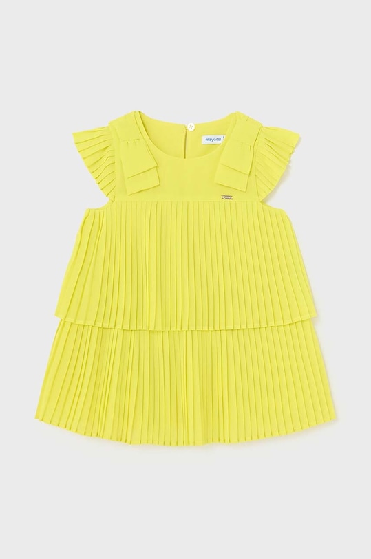 Βρεφικό βαμβακερό φόρεμα Mayoral βαμβάκι πράσινο 1911.4C.Baby.PPYH