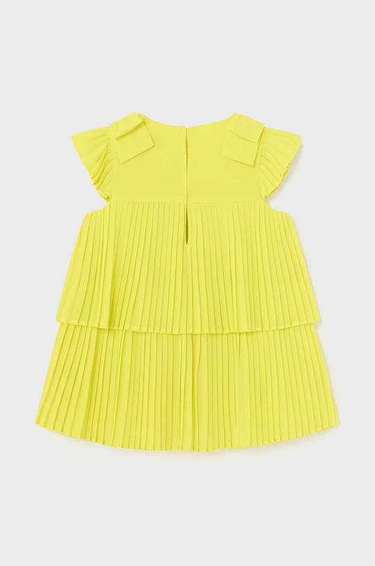 Βρεφικό βαμβακερό φόρεμα Mayoral 1911.4C.Baby.PPYH πράσινο SS24