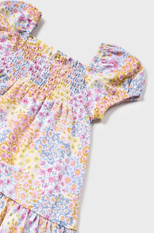 Κοριτσίστικα Βρεφικό βαμβακερό φόρεμα Mayoral 1923.4H.Baby.PPYH ροζ