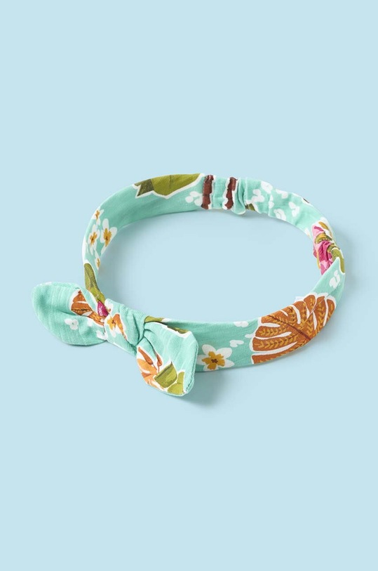 Mayoral sukienka bawełniana niemowlęca turkusowy 1926.4K.Baby.PPYH