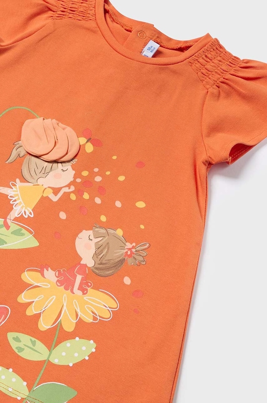 Κοριτσίστικα Φόρεμα μωρού Mayoral 1929.4M.Baby.PPYH πορτοκαλί