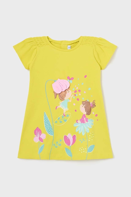 Бебешка рокля Mayoral еластичен зелен 1929.4M.Baby.PPYH