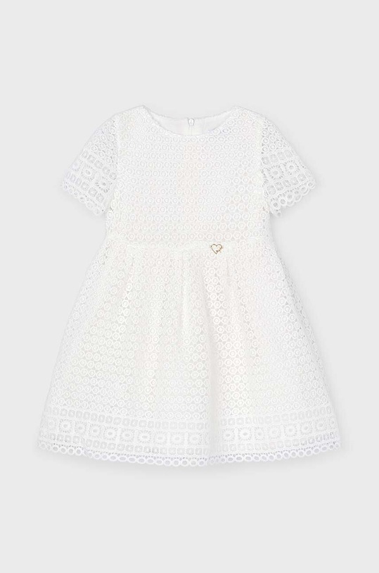 Dívčí šaty Mayoral mini béžová 3918.6C.Mini.PPYH