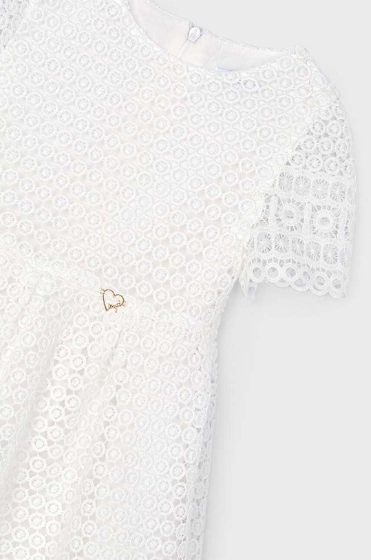 DÍVKA Dívčí šaty Mayoral 3918.6C.Mini.PPYH béžová