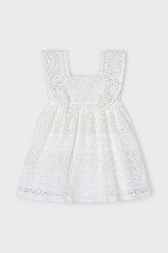 Детска рокля Mayoral 3924.6D.Mini.PPYH бежов SS24