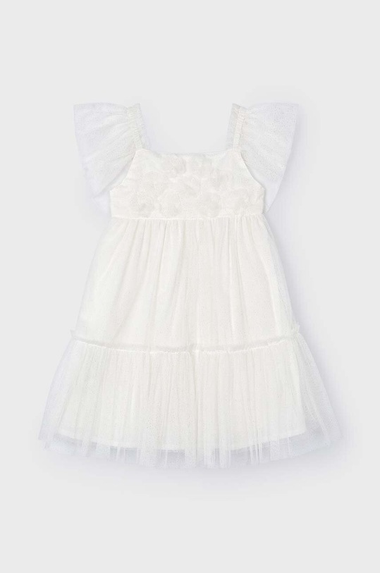 Mayoral sukienka dziecięca 3929.6E.Mini.PPYH beżowy SS24